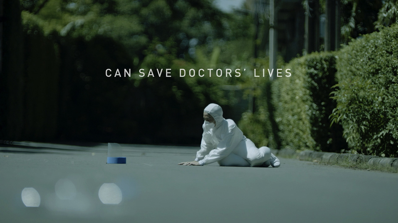 Less Plastic Thailand helps doctors get enough PPE suits in the ‘PET to PPE’ spot via Triton