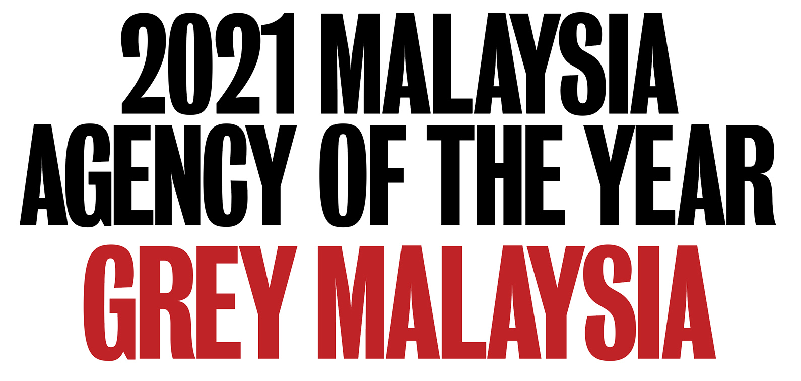 Campaign Brief Asia 2021 Creative Rankings: Grey named Malaysian Creative Agency of the Year and Kevin Wong, Heng Thang Wei and Selva Genapathy ranked as the top 3 creatives