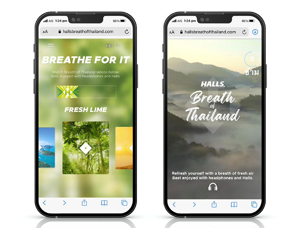 Ogilvy Thailand and Halls bring a breath of fresh air to all Thais with new campaign