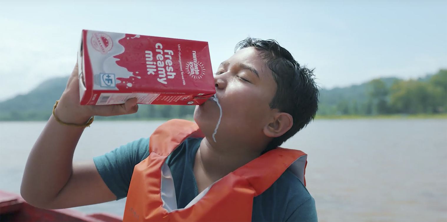 Namaste India Dairy helps one boy teach a bully a lesson via ADK-Fortune Communications Gurgaon