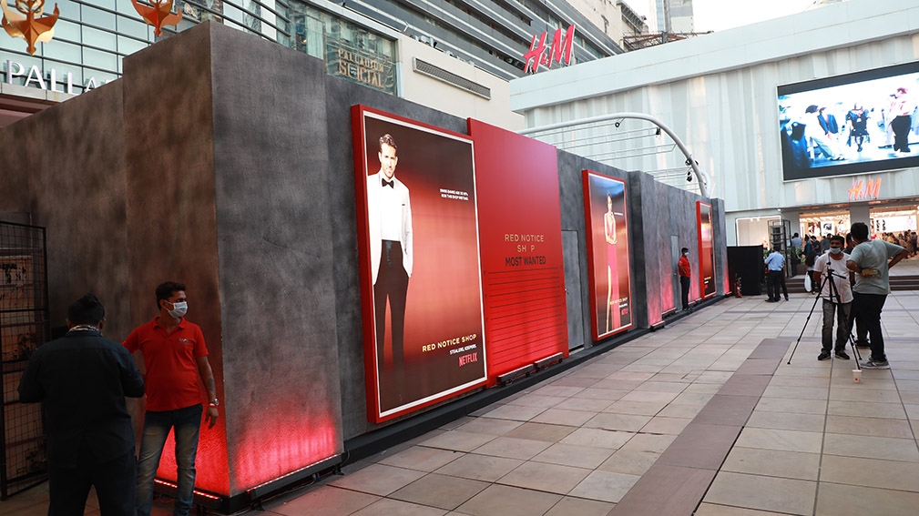 Netflix India launches the Red Notice Shop turning fans into shoplifters via 22feet Tribal Worldwide India