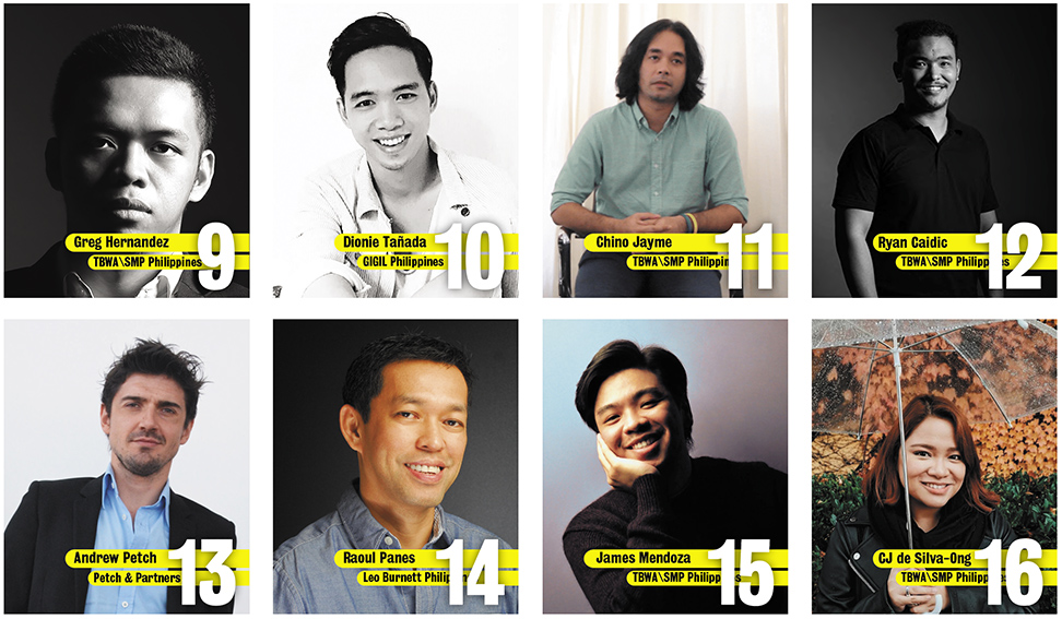 TBWA\SMP goes 5 in a row as Campaign Brief Asia Philippines Creative Agency of the Year; Top 3 creatives are Petch & Partners’ Rachel Villanueva & Jereek Espiritu and TBWA’s John Ed de Vera