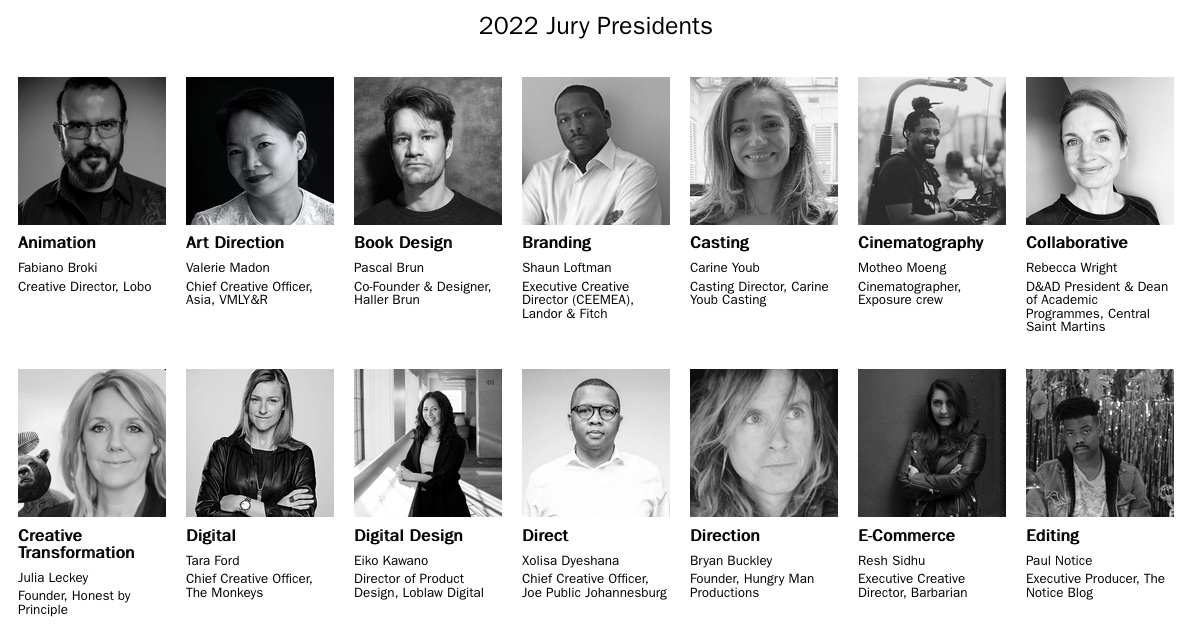 Merlee Cruz-Jayme, Valerie Madon, Eugene Cheong + Veradis Vinyaratn named Jury Presidents for D&AD Awards 2022