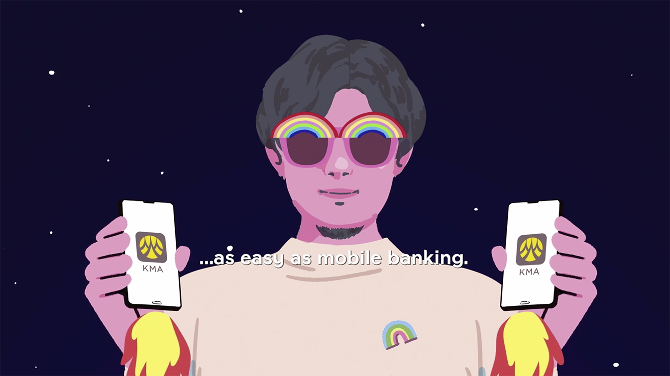 Wunderman Thompson Thailand launches animated music video for the Krungsri Mobile App