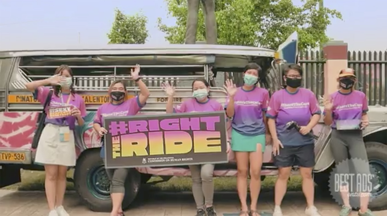 Wunderman Thompson Philippines Right The Ride for the Commission on Human Rights