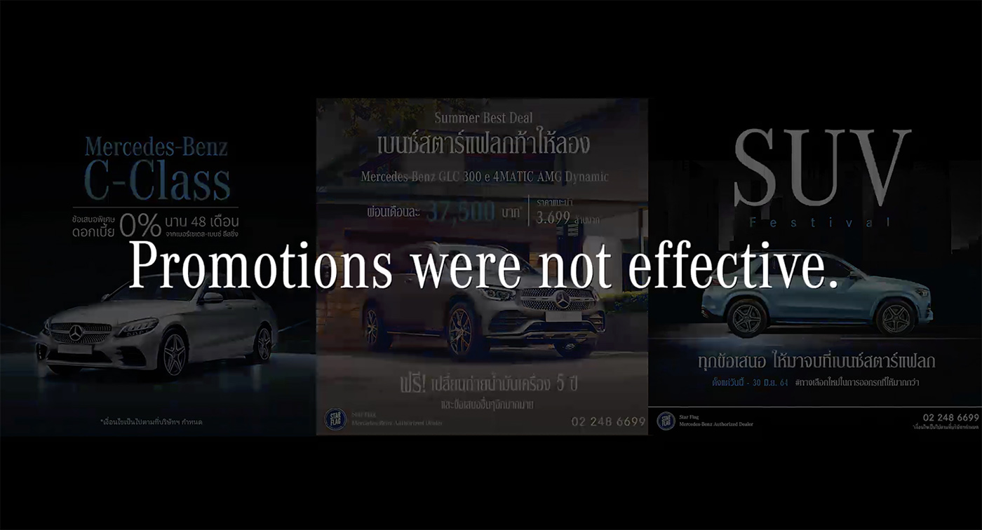 audacity Thailand creates a unique Private Showroom experience to increase Mercedes-Benz sales during the Covid pandemic