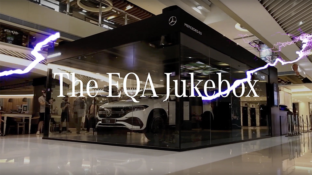 Mercedes-Benz Hong Kong and Zung Fu unveils latest EQA model with an electrifying musical experience created by Isobar Hong Kong