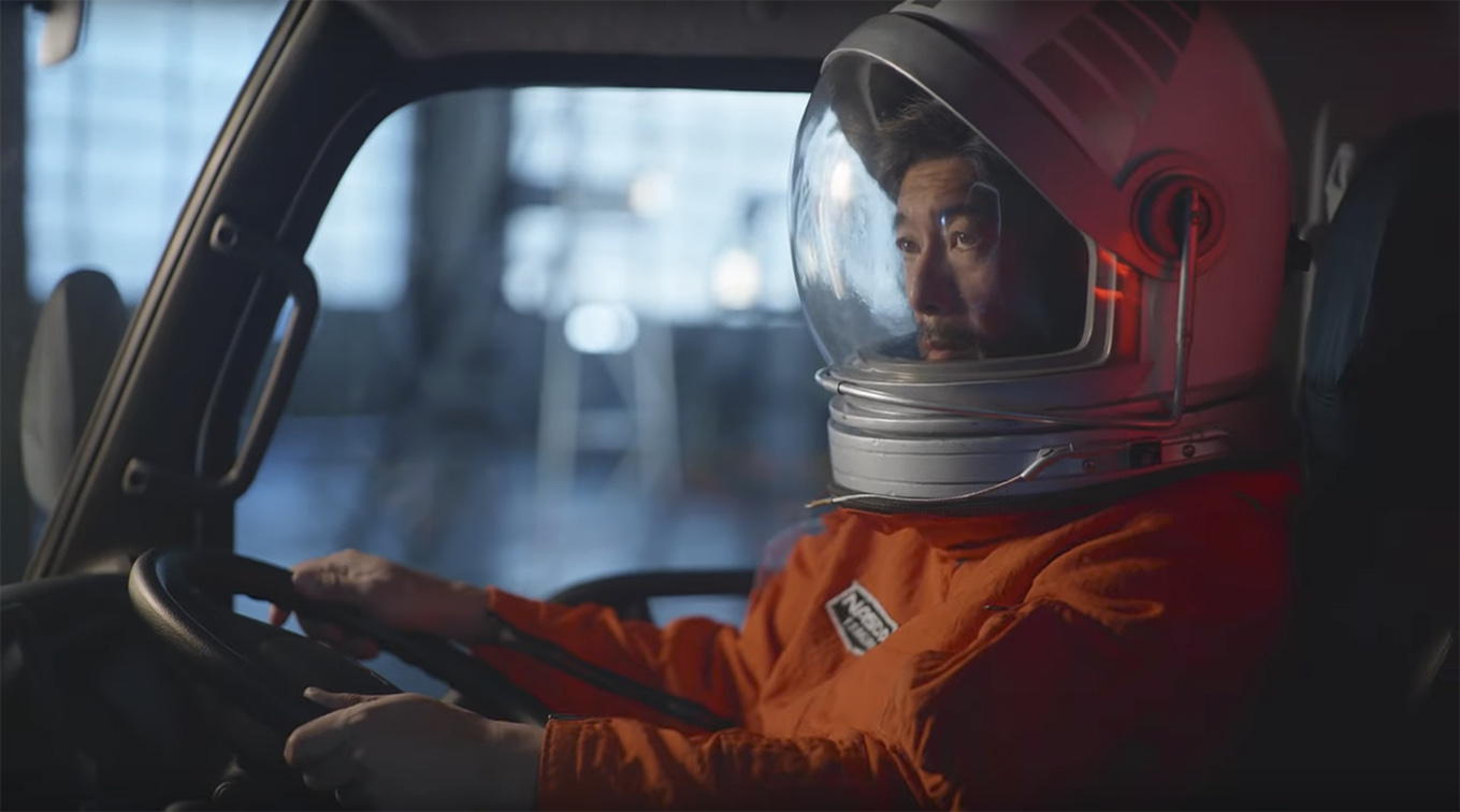 FUSO drives past the space race and concentrates on Earth in new UltraSuperNew Tokyo campaign