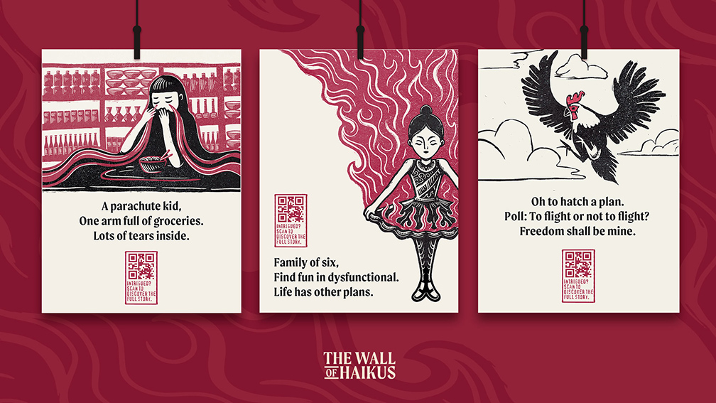 National Library Board and Ogilvy invites Singaporeans to pick a haiku, discover a book