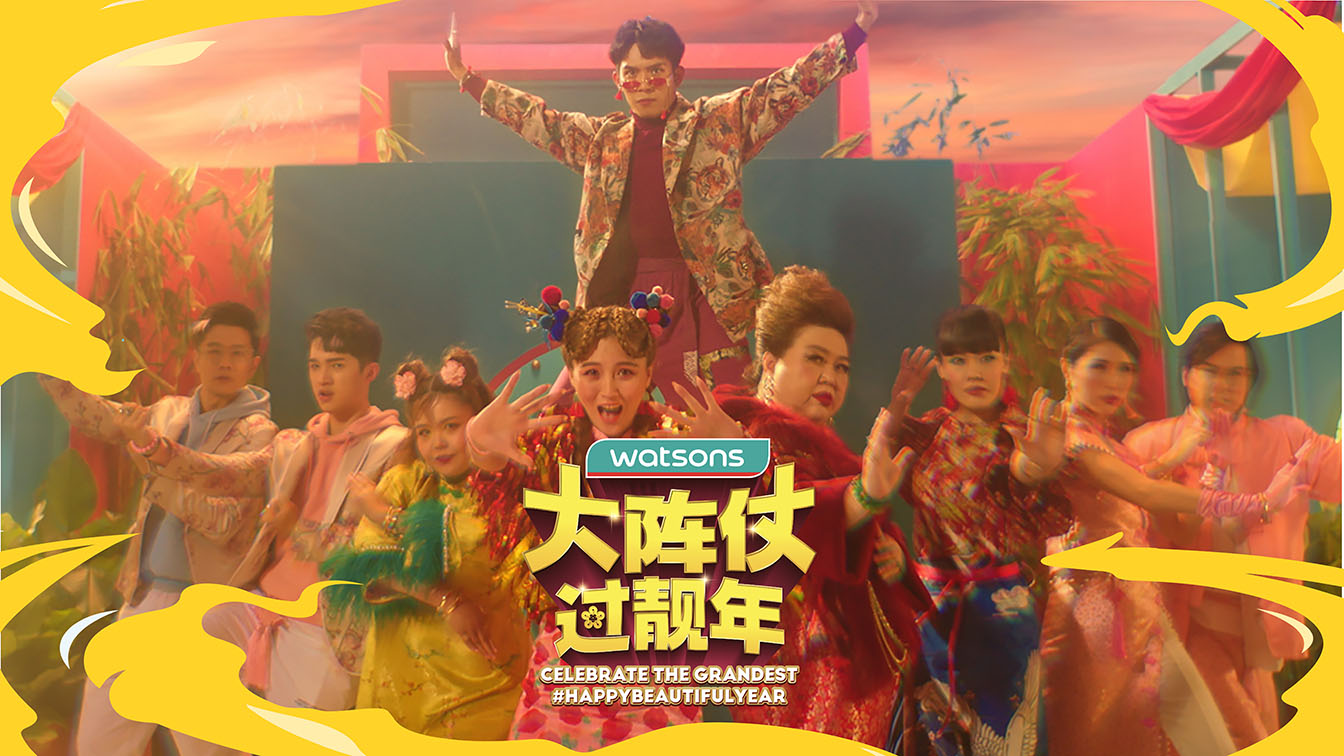 Naga DDB Tribal Malaysia ramps up Watsons’ Happy Beautiful Year CNY film