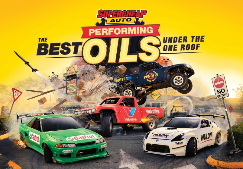 Supercheap Auto creates Carpark Carnage in new campaign via TAXI and Chimera Project