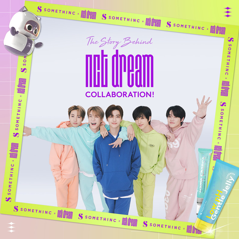 A dreamy collaboration between Somethinc and South Korean K-Pop group NCT Dream