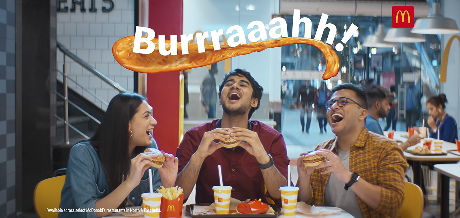 McDonald’s new Butter Chicken Burger makes you Burrraaahh via DDB Mudra India