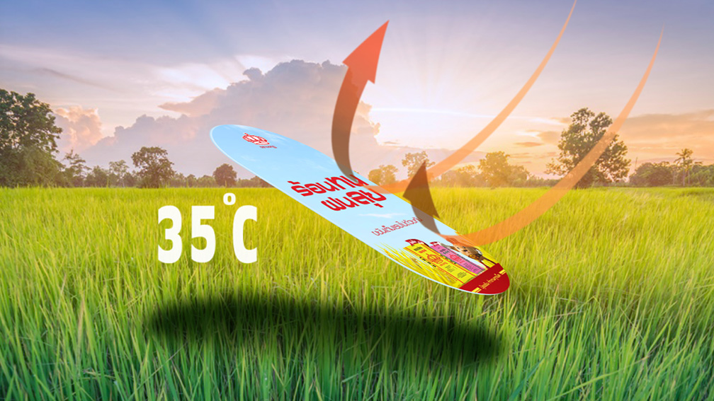 Tra Mongkut + Wunderman Thompson Thailand release signboards to shelter Thai farmers