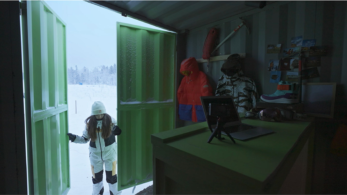 The North Face opened the coldest pop-up store in China developed with FRED & FARID Shanghai