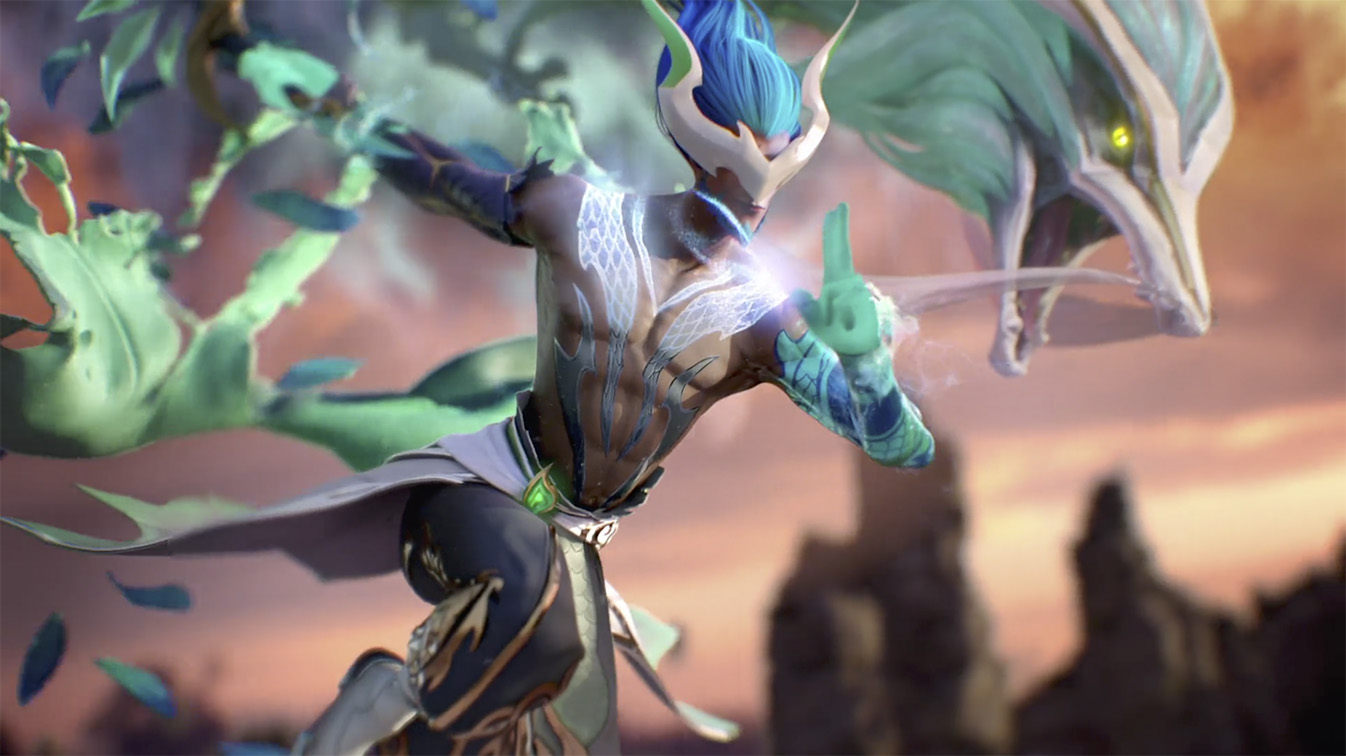 Unlisted collaborates with Riot Games China and Trizz to create Dragonmancer Skins trailer