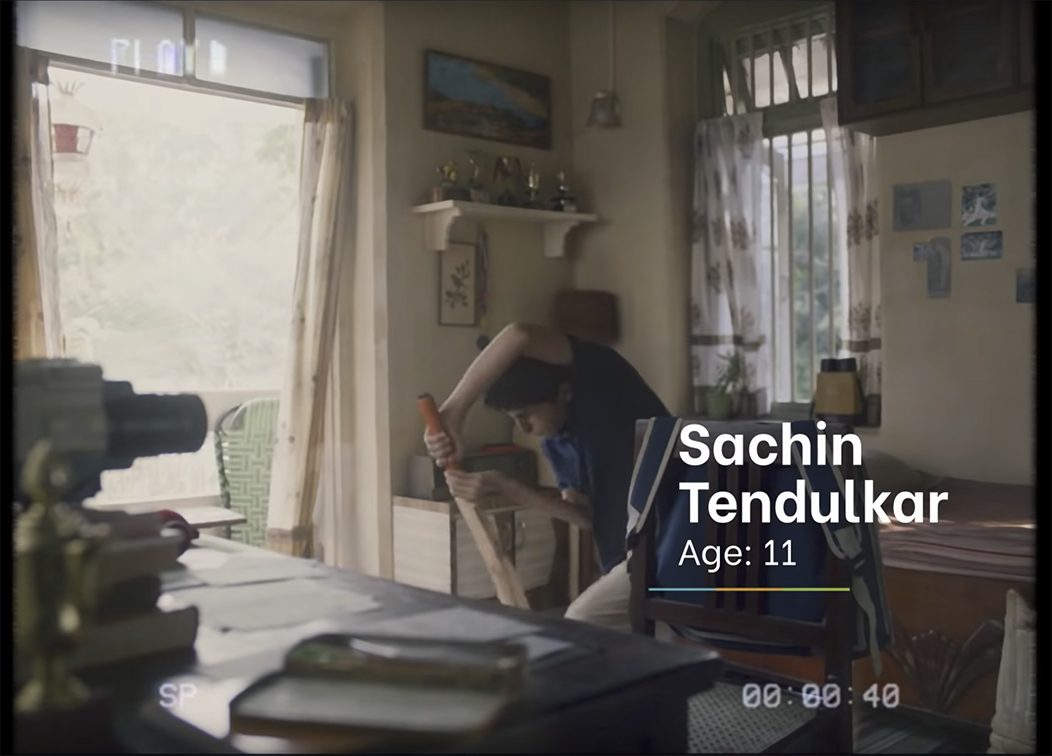 VMLY&R use DeepFake AI to recreate 11-year old Sachin Tendulkar for Ageas Federal Life Insurance to inspire children