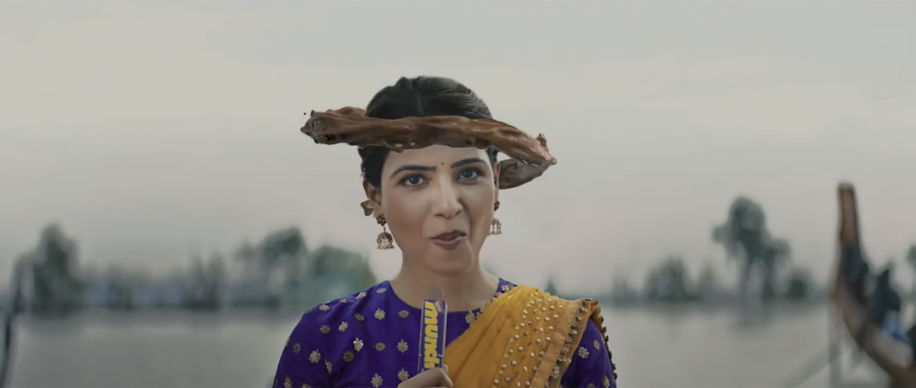 Actress Samantha Ruth Prabhu is the first ever woman captain of a snake boat in this film for Nestle Munch via Wunderman Thompson India