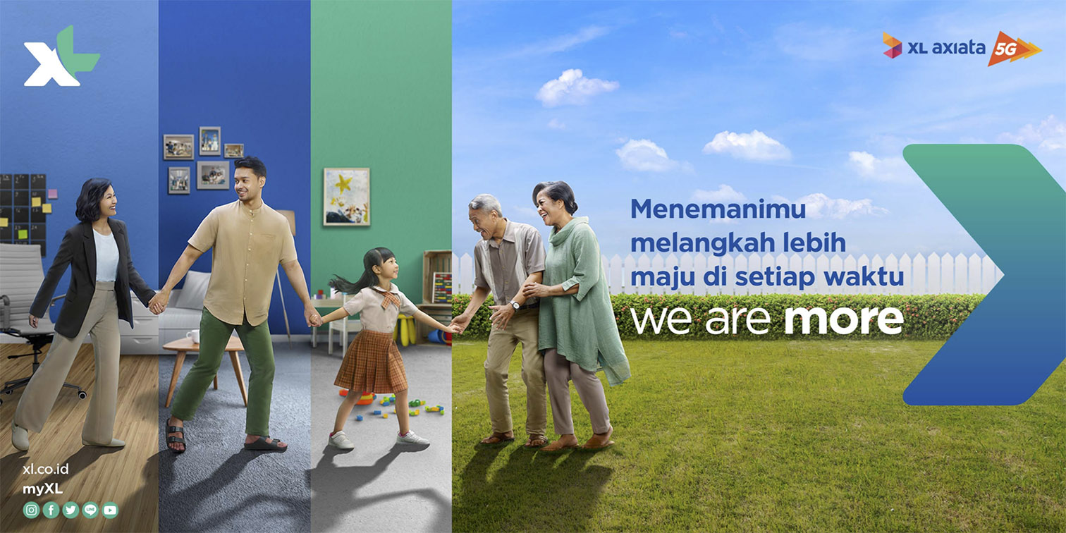 XL brings people together in ‘We Are More’ brand campaign from M&C Saatchi Indonesia