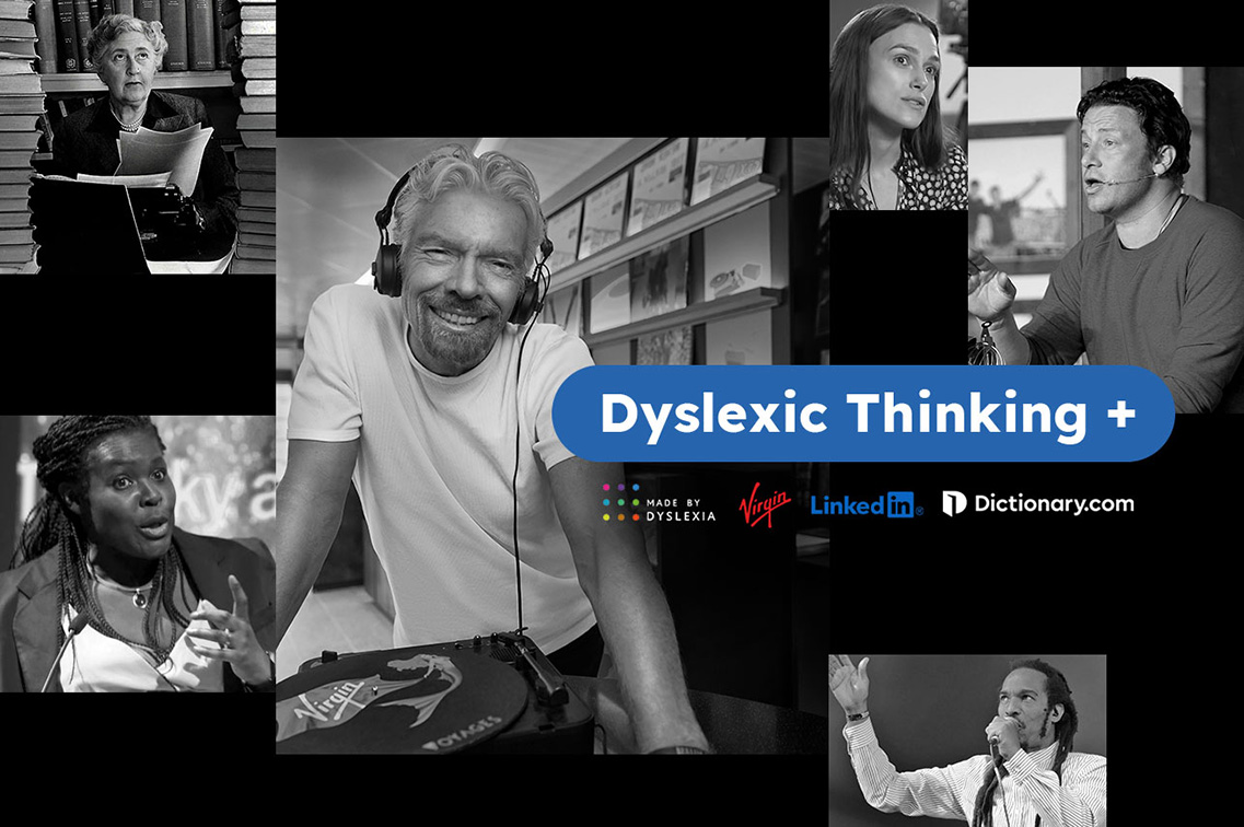 Sir Richard Branson and Made By Dyslexia collaborate to recognise Dyslexic Thinking