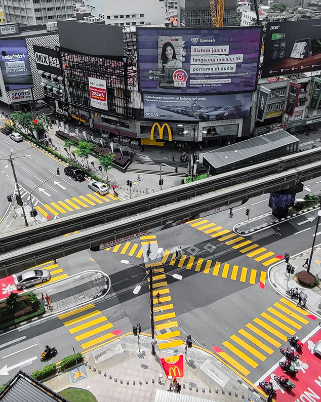 Leo Burnett celebrates McDonald’s Malaysia’s 40th anniversary with fries crosswalk in KL