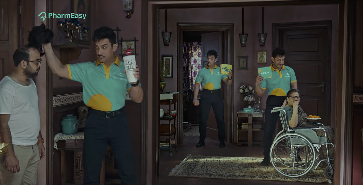 FCB India creates PharmEasy’s latest campaign starring brand ambassador Aamir Khan