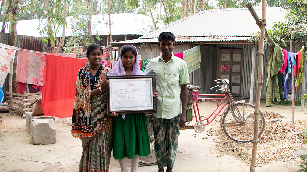Grey Bangladesh and Amal Foundation fight child marriage in rural Bangladesh with The Child Marriage Prevention Loan initiative
