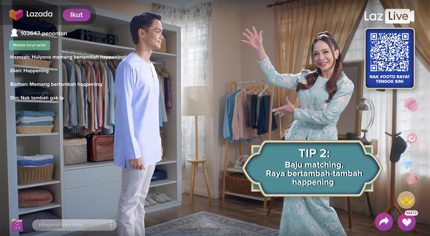 Ensemble & UM creates Add to Cart, Add to Heart Lazada’s Raya campaign
