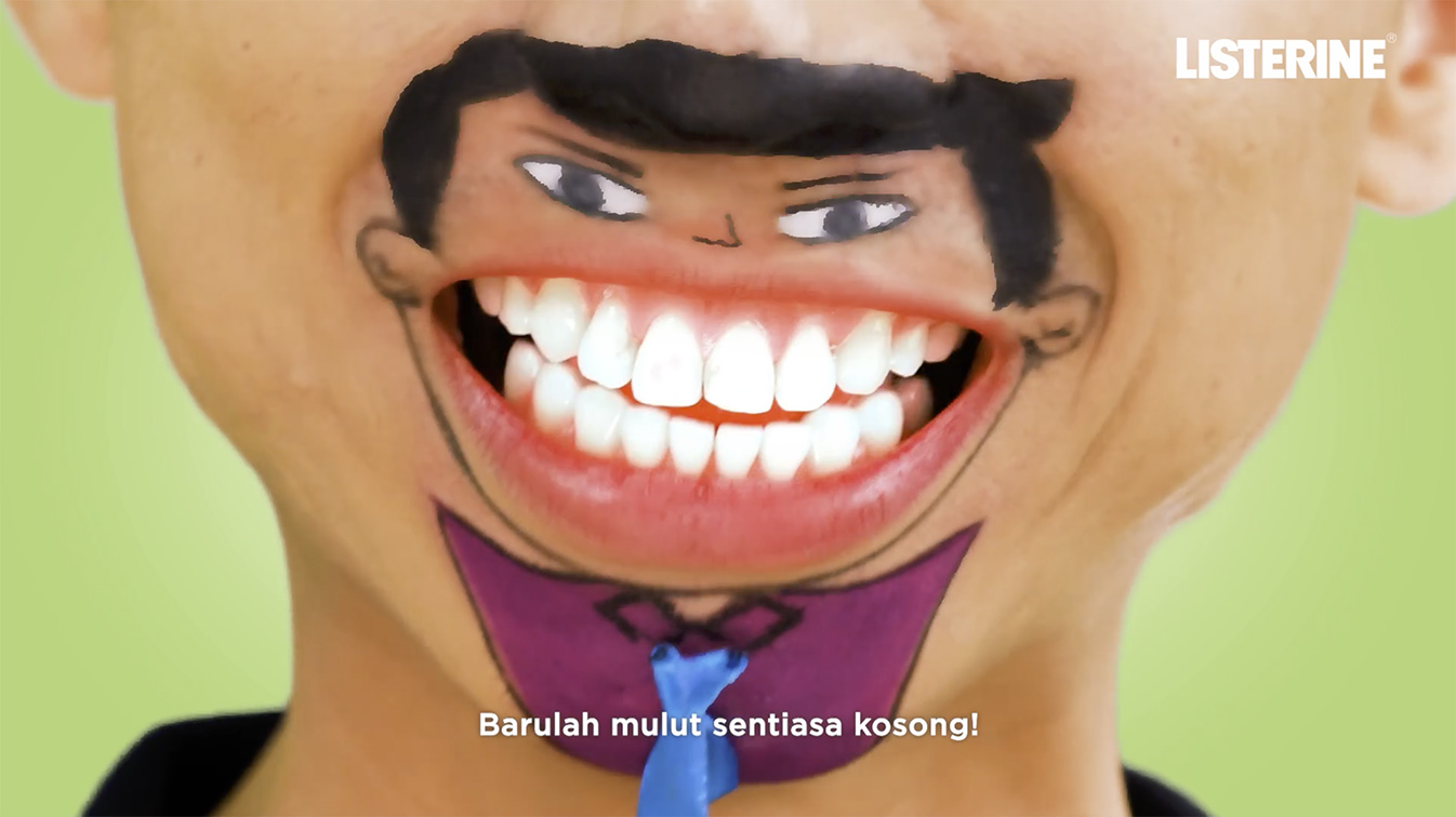 Reprise Digital Malaysia brings mouths to life via new Listerine’s Raya campaign