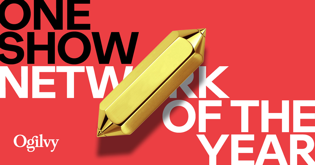 The One Show names Ogilvy as 2022 Network of the Year
