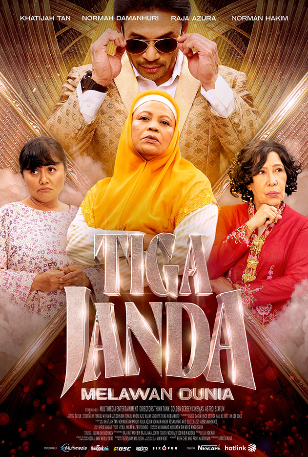 Hyrul Anuar & Directors Think Tank drop trailer for 3 Janda Melawan Dunia movie