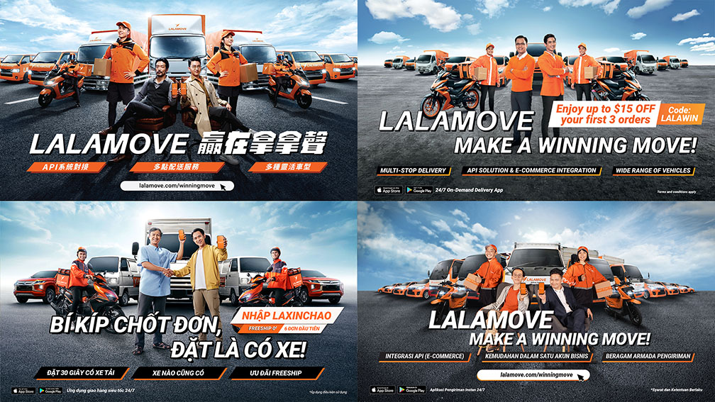 Lalamove brings business across the globe together to “Make A Winning Move”