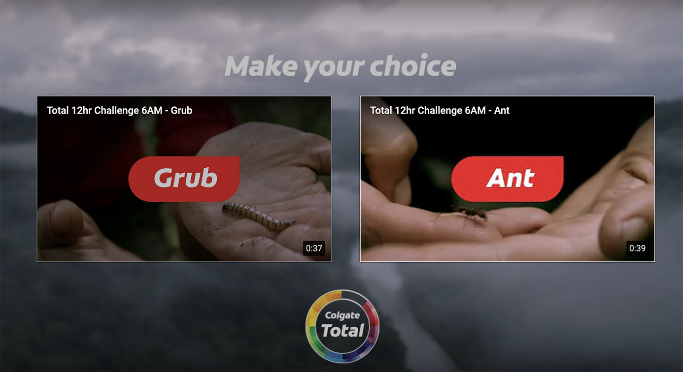 Colgate Total’s latest campaign supercharged by 12-hour choose-your-adventure series