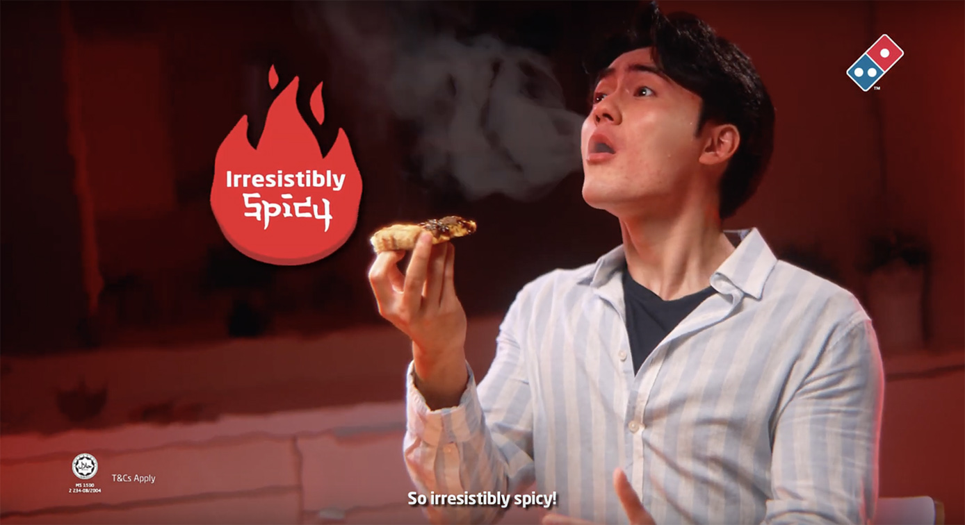 FCB SHOUT brings back the heat with a new campaign for Domino’s Pizza Malaysia’s Ssamjeang range