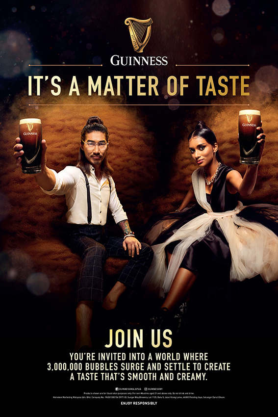 Guinness and Ogilvy Malaysia tantalize taste buds with It’s a Matter of Taste campaign
