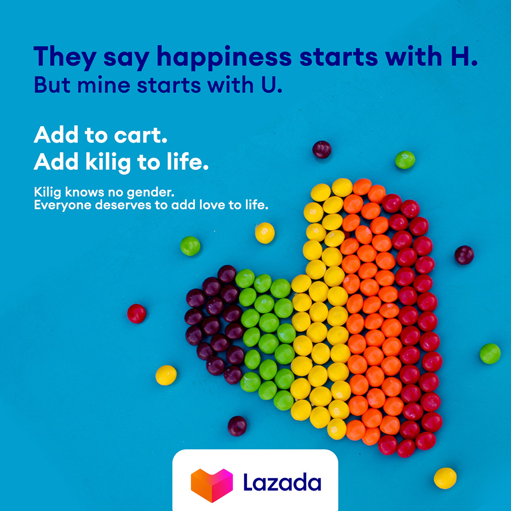 Lazada campaign reminds people that everyone deserves love all year round via Publicis JimenezBasic Philippines