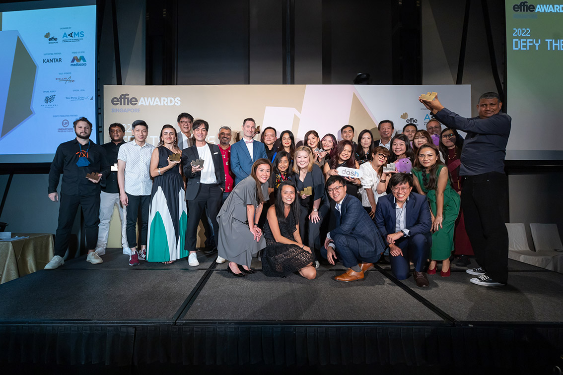 Cheil Singapore, Ogilvy Singapore & Leo Burnett top performers at Effie Singapore 2022
