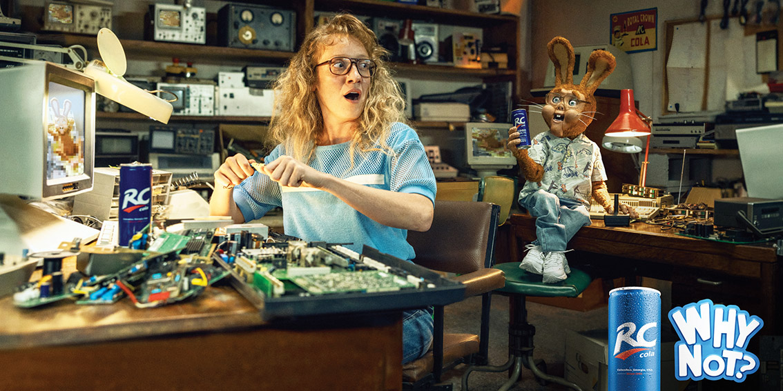 New campaign reimagines how 4 great moments in history would have happened with RC Cola