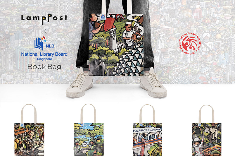 DDB Group Singapore unveils limited-edition book bag as part of annual LampPost Project