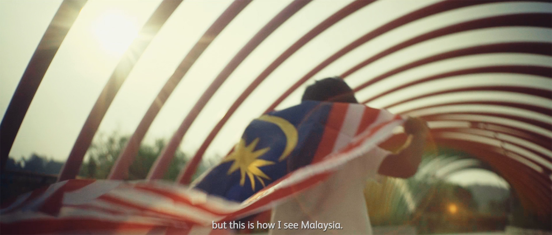 Directors Think Tank & Naga DDB Tribal view the colours of the Malaysian national flag through fresh eyes for Astro’s Merdeka campaign