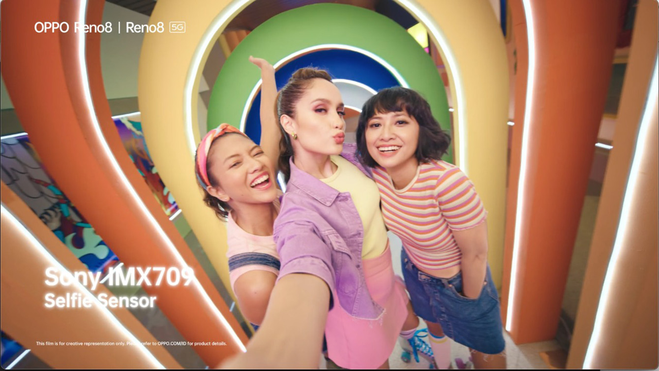 OPPO Indonesia releases new TVC featuring youth icon Cinta Laura via Seven Sunday Films
