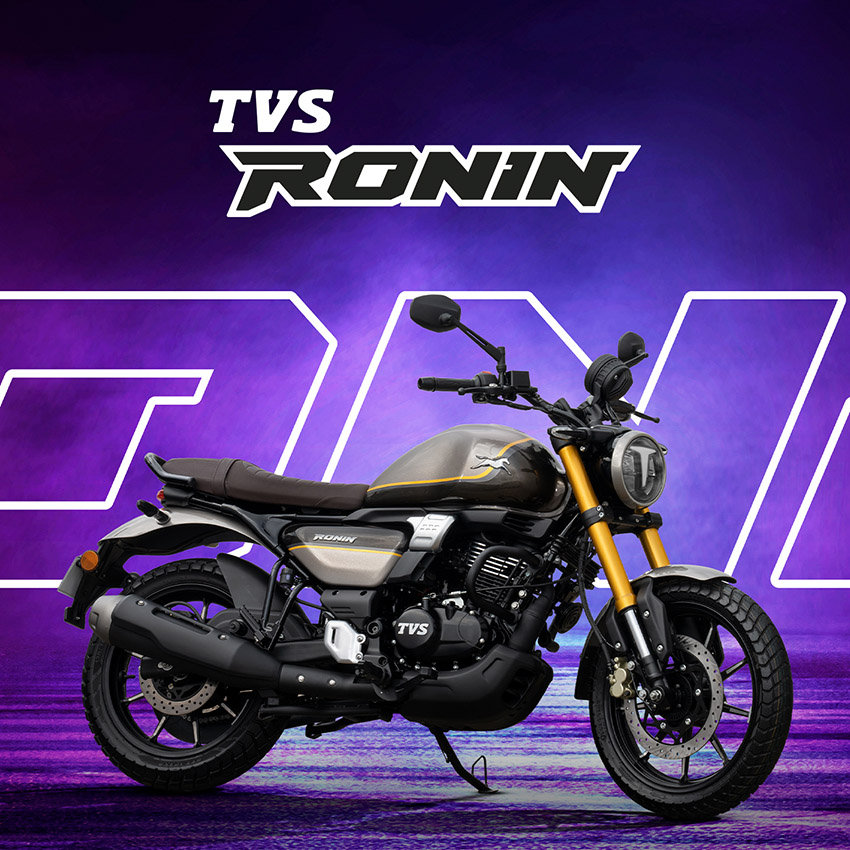 TBWA India partners with TVS Motor Company to launch the RONIN, a first of its kind motorcycle