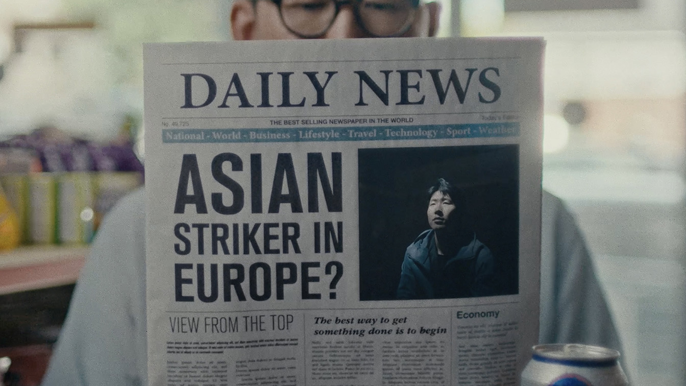 Tiger Beer presents ‘The Golden Son’ via Publicis Communications sharing Son Heung-Min story