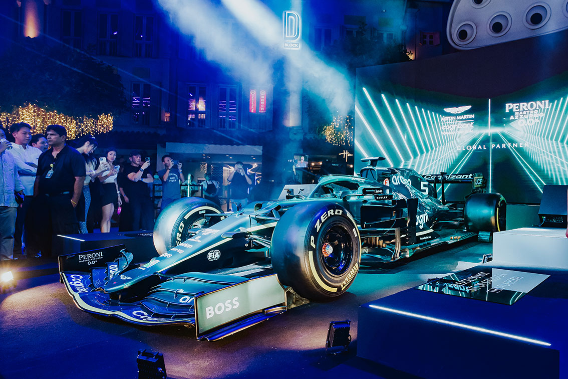 GOVT Singapore creates Back with Passion activation for Peroni Nastro Azzurro