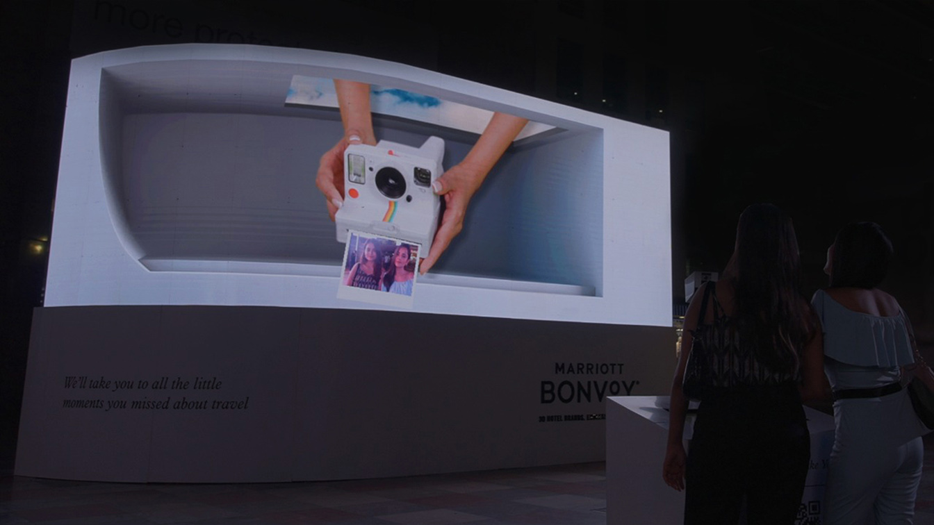 Marriott Bonvoy introduces its first Interactive anamorphic 3D outdoor activation in India