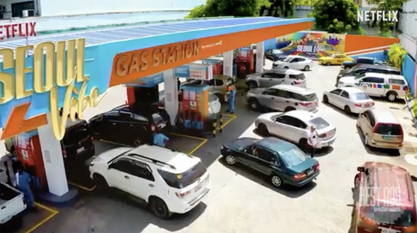 To promote Netflix’s Seoul Vibe GIGIL Philippines brought 80’s priced fuel to 2022
