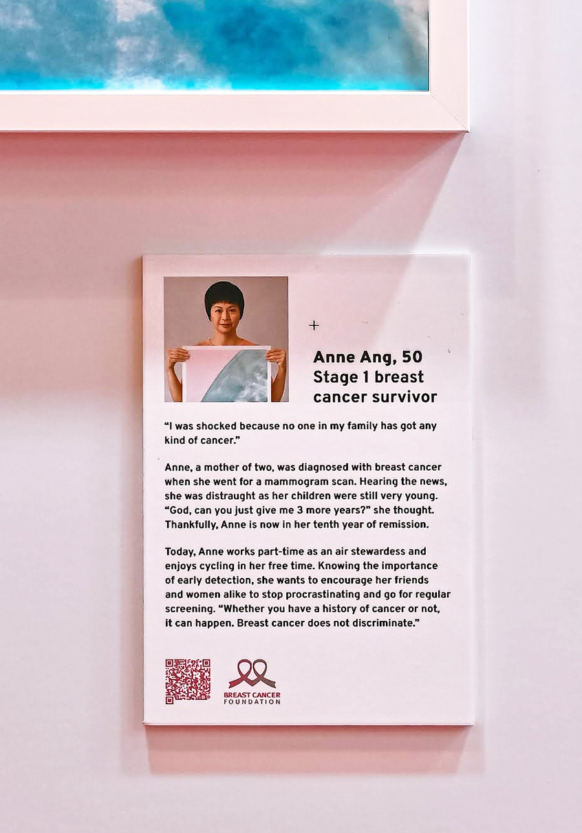 DDB Group Singapore reimagines mammogram scans as art to encourage regular screenings