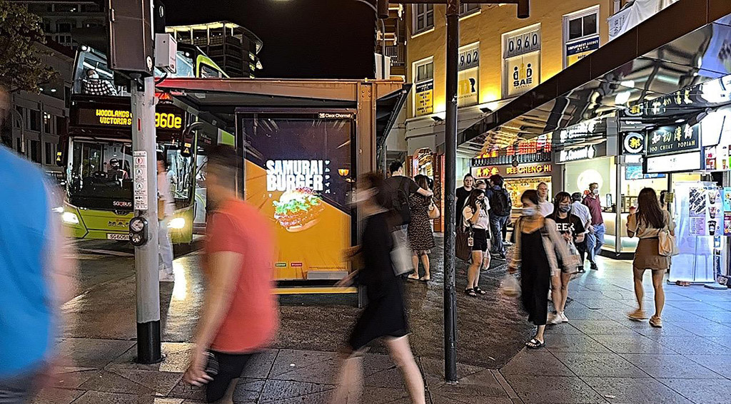McDonald’s and Clear Channel Singapore launch Samurai and Ninja burger comeback campaign