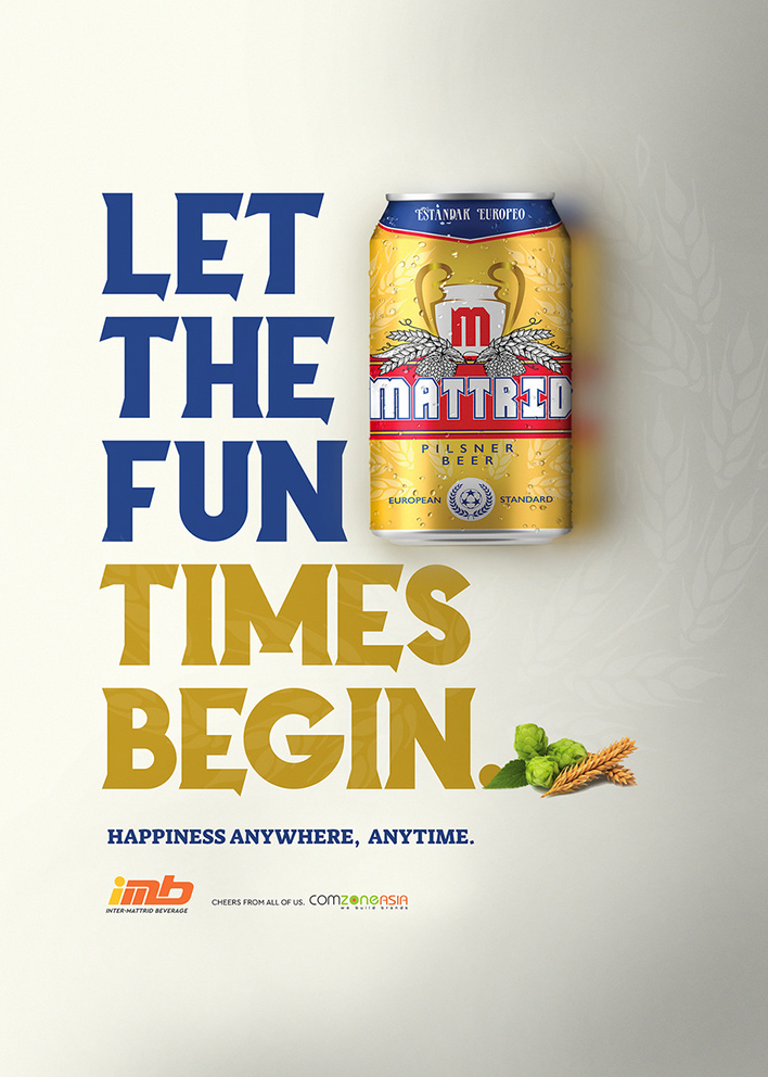 ComZone Asia refreshes beer brand with a makeover
