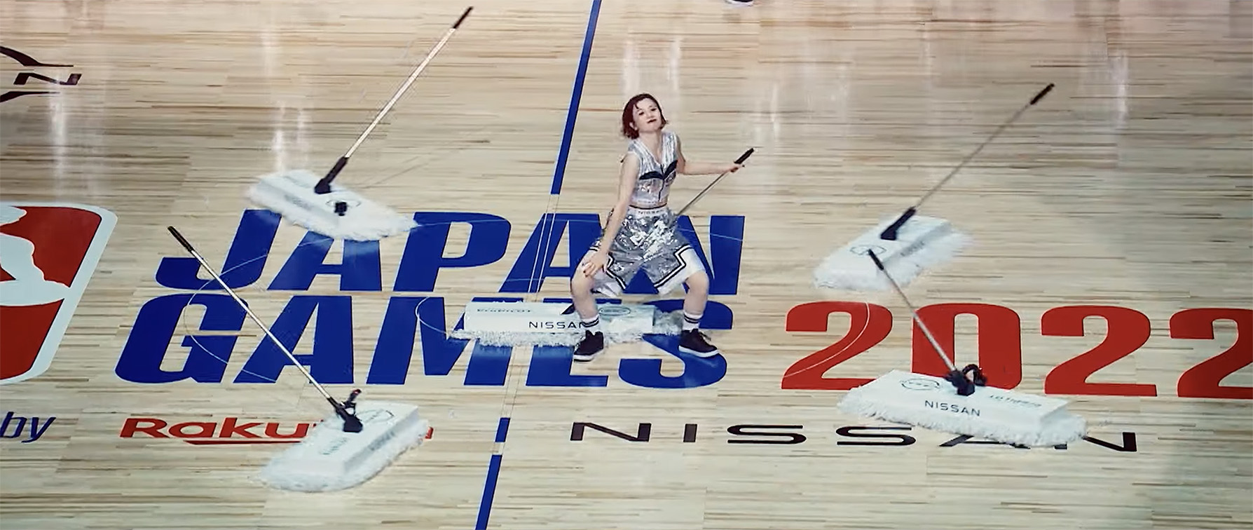 TBWA\HAKUHODO creates the ‘ProPILOT Mop’ for Nissan and performed at NBA Japan Games 2022
